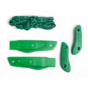 Picture of NRK PRO set (slider, instep band, laces) - green