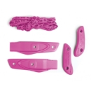 Picture of NRK PRO set (slider, instep band, laces) - pink