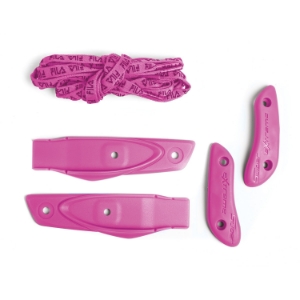 Picture of NRK PRO set (slider, instep band, laces) - pink