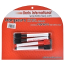 Picture of BERIO Ersatzstift für Coachtafel - 4er Pack (3x schwarz, 1x rot)