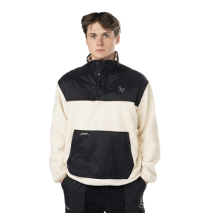 Picture of BAUER Polarfleece Pullover - blk/crm - Sr.
