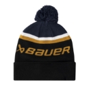 Picture of BAUER Intarsia Knit Pom - nav/blk - Yth.