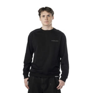 Picture of BAUER Knit Woven Crew - blk - Sr.