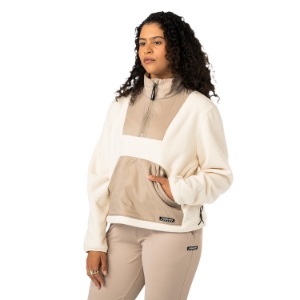 Picture of Bauer Women's Polarfleece 1/2 Zip - cream - Sr.