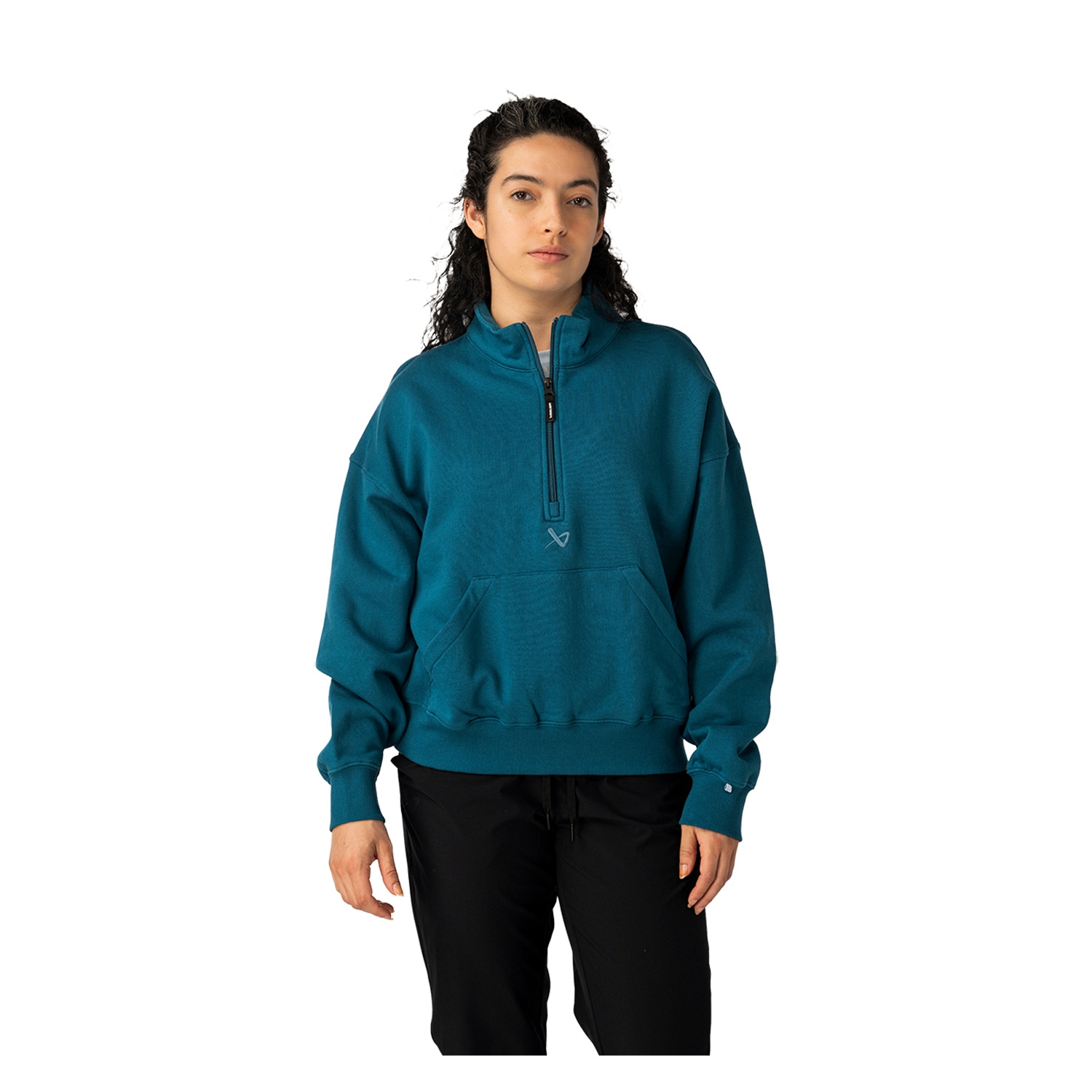 Picture of BAUER Women's Premium 1/4 Zip - ink blue