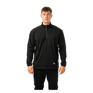 Picture of BAUER 1/2 Zip Fleece Team - blk - Sr.