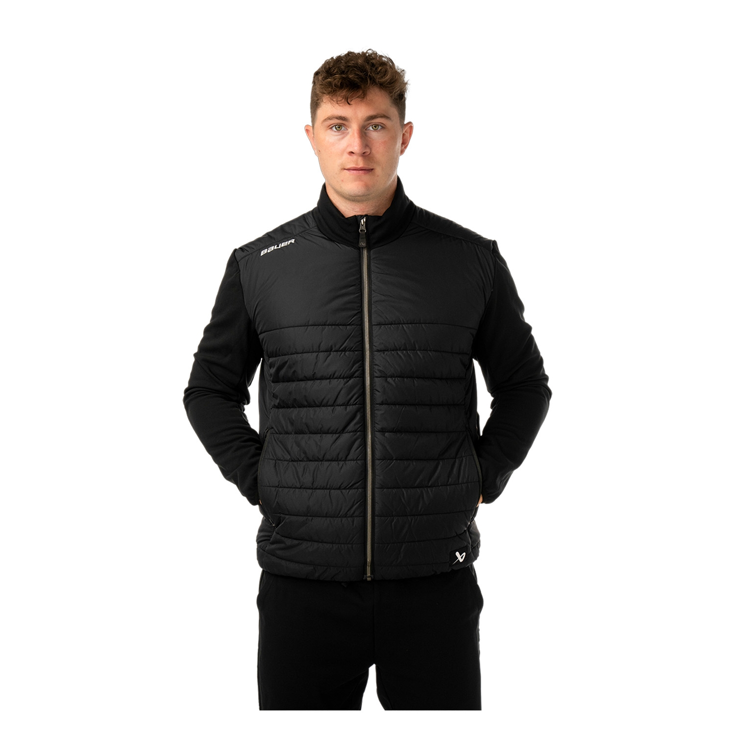 Picture of BAUER Hybrid Jacket - blk - Sr.
