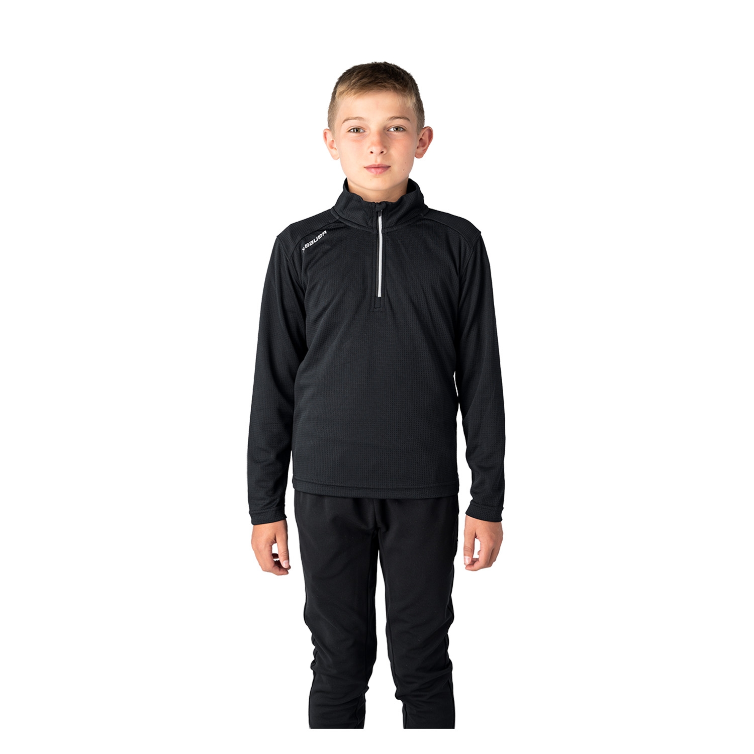 Picture of BAUER Premium Performance 1/4 Zip - blk - Yth.
