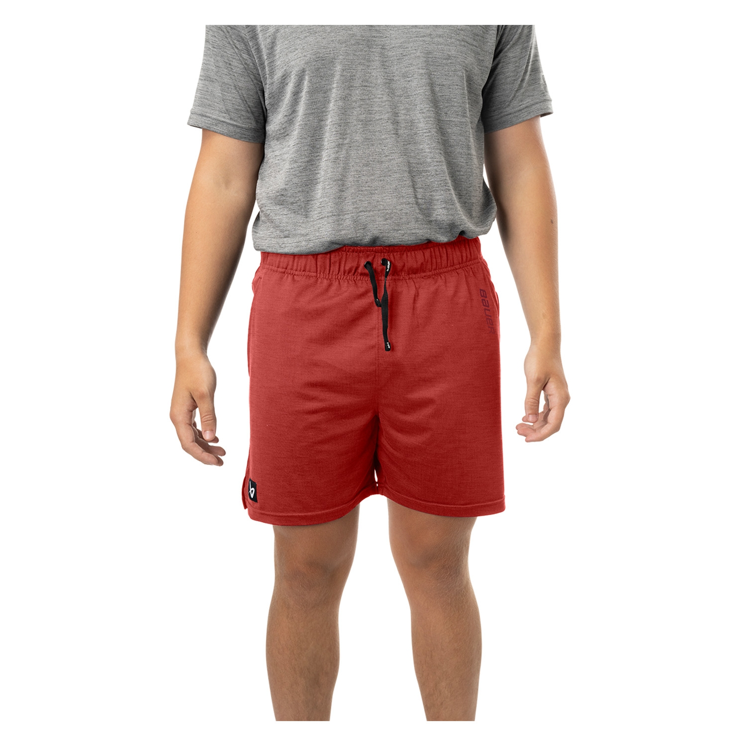 Picture of BAUER Team Knit Short - red - Sr.